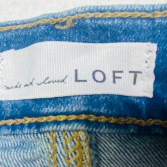 Loft High Waist Skinny Jeans - Size 12 (32" x 28.75") - NWT - Picture 7 of 9